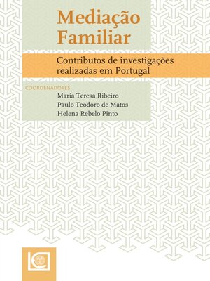 cover image of MEDIAÇÃO FAMILIAR--Contributo de investigações realizadas em Portugal